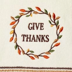 Saturday Knight, Ltd. Give Thanks & Home 2-Piece Hand Towel Set -Saturday Knight, Ltd.shop unnamed file 12