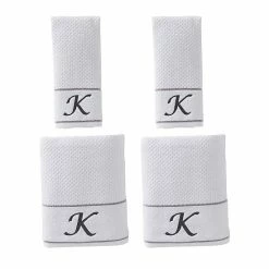 Saturday Knight, Ltd. Monogram 4-piece Bath & Hand Towel Set -Saturday Knight, Ltd.shop unnamed file 126