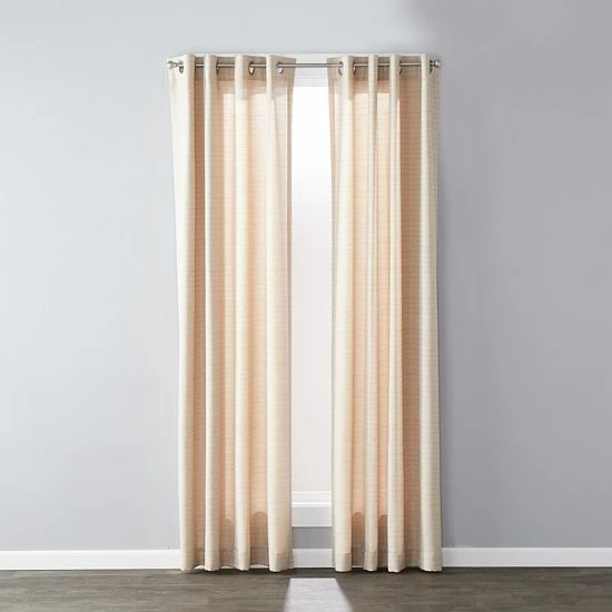 Saturday Knight, Ltd. 1-panel SunSafe Maeve Window Curtain Gray 6 Saturday Knight, Ltd. 1-panel SunSafe Maeve Window Curtain Gray - Image 4