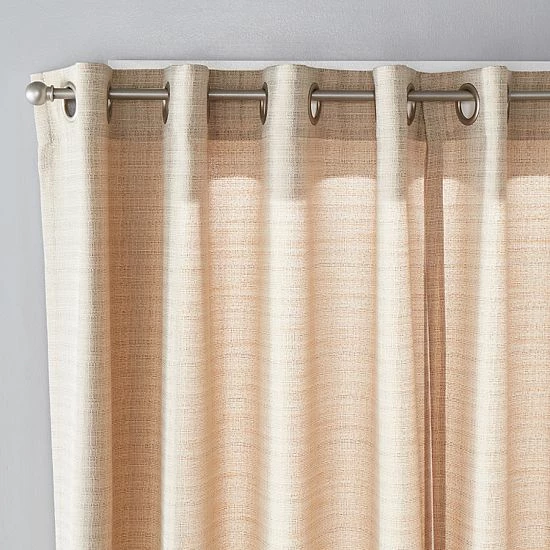 Saturday Knight, Ltd. 1-panel SunSafe Maeve Window Curtain Gray 7 Saturday Knight, Ltd. 1-panel SunSafe Maeve Window Curtain Gray - Image 5