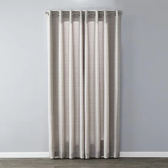 Saturday Knight, Ltd. 1-panel SunSafe Maeve Window Curtain Gray 11 Saturday Knight, Ltd. 1-panel SunSafe Maeve Window Curtain Gray - Image 9