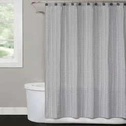 Saturday Knight, Ltd. Hopscotch Shower Curtain Cream -Saturday Knight, Ltd.shop unnamed file 170