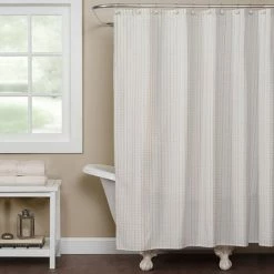 Saturday Knight, Ltd. Hopscotch Shower Curtain Cream -Saturday Knight, Ltd.shop unnamed file 171