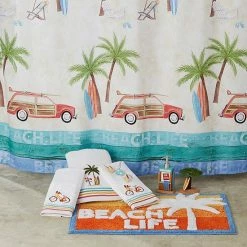 Saturday Knight, Ltd. Paradise Beach Shower Curtain -Saturday Knight, Ltd.shop unnamed file 215