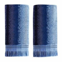 Saturday Knight, Ltd. 2-pack Eckhart Stripe Hand Towel Set
