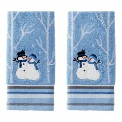 Saturday Knight, Ltd. Winter Friends 2-Piece Hand Towel Set