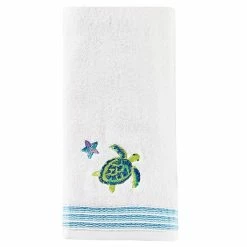 Saturday Knight, Ltd. 2-pack Watercolor Ocean Hand Towel Set