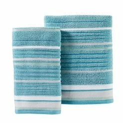 Saturday Knight, Ltd. 2-pack Seabrooke Stripe Hand Towel Set -Saturday Knight, Ltd.shop unnamed file 280