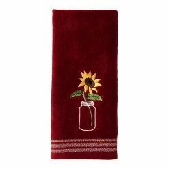 Saturday Knight, Ltd. 2-pack Sunflower In Jar Hand Towel Set -Saturday Knight, Ltd.shop unnamed file 286