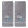 Saturday Knight, Ltd. 2-pack "Less Stress More Yes" Hand Towel