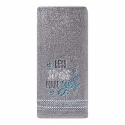 Saturday Knight, Ltd. 2-pack "Less Stress More Yes" Hand Towel -Saturday Knight, Ltd.shop unnamed file 337