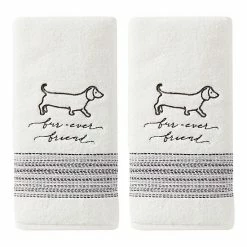 Saturday Knight, Ltd. 2-pack Fur-Ever Friends Hand Towel