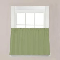 Saturday Knight, Ltd. Holden Tier Kitchen Window Curtain Set Garnet -Saturday Knight, Ltd.shop unnamed file 41