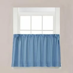 Saturday Knight, Ltd. Holden Tier Kitchen Window Curtain Set Garnet -Saturday Knight, Ltd.shop unnamed file 42