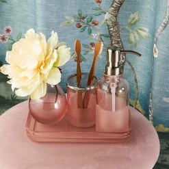 Saturday Knight, Ltd. Vern Yip By SKL Home Ombre Toothbrush Holder Blush -Saturday Knight, Ltd.shop unnamed file 421