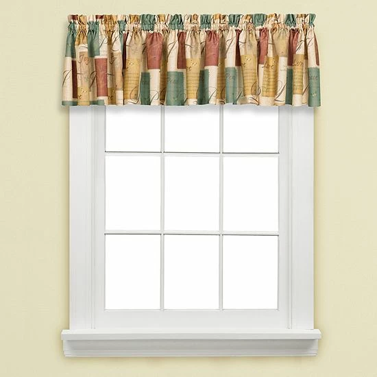 Saturday Knight, Ltd. Tranquility Window Valance - 58'' X 13'' 3 Saturday Knight, Ltd. Tranquility Window Valance - 58'' X 13''