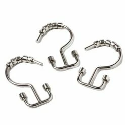 Saturday Knight, Ltd. Double Hang Shower Curtain Hooks