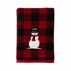 Saturday Knight, Ltd. Woodland Winter Bath Towel