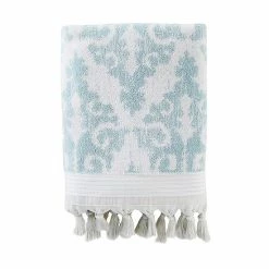 Saturday Knight, Ltd. Mirage Fringe Bath Towel Gray -Saturday Knight, Ltd.shop unnamed file 497