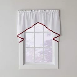 Saturday Knight, Ltd. Kate Swag Curtain Pair - 57" X 28" Blue -Saturday Knight, Ltd.shop unnamed file 50