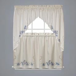 Saturday Knight, Ltd. Seabreeze Swag Window Valance - 57'' X 36'' Ocean -Saturday Knight, Ltd.shop unnamed file 572