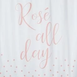 Saturday Knight, Ltd. Rosé All Day Shower Curtain -Saturday Knight, Ltd.shop unnamed file 599