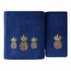 Saturday Knight, Ltd. Gilded Pineapple Bath Towel -Saturday Knight, Ltd.shop unnamed file 622