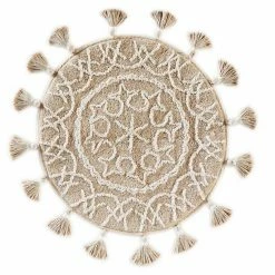 Saturday Knight, Ltd. Round Medallia Bath Rug