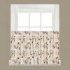 Saturday Knight, Ltd. 2-pack Le Jardin Tier Curtains