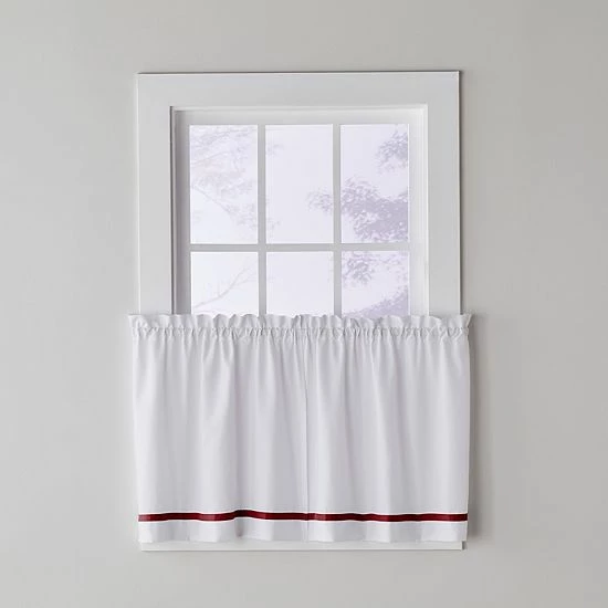 Saturday Knight, Ltd. Saturday Knight Ltd. Kate Tier Kitchen Window Curtain Set Sage 10 Saturday Knight, Ltd. Saturday Knight Ltd. Kate Tier Kitchen Window Curtain Set Sage - Image 8