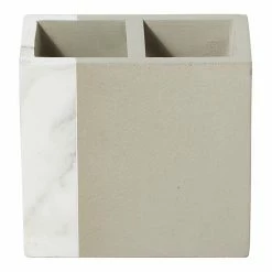 Saturday Knight, Ltd. River Rock Toothbrush Holder