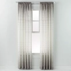 Saturday Knight, Ltd. Saturday Knight Ltd. 1-Panel Side Step Window Curtain Chocolate -Saturday Knight, Ltd.shop unnamed file 831